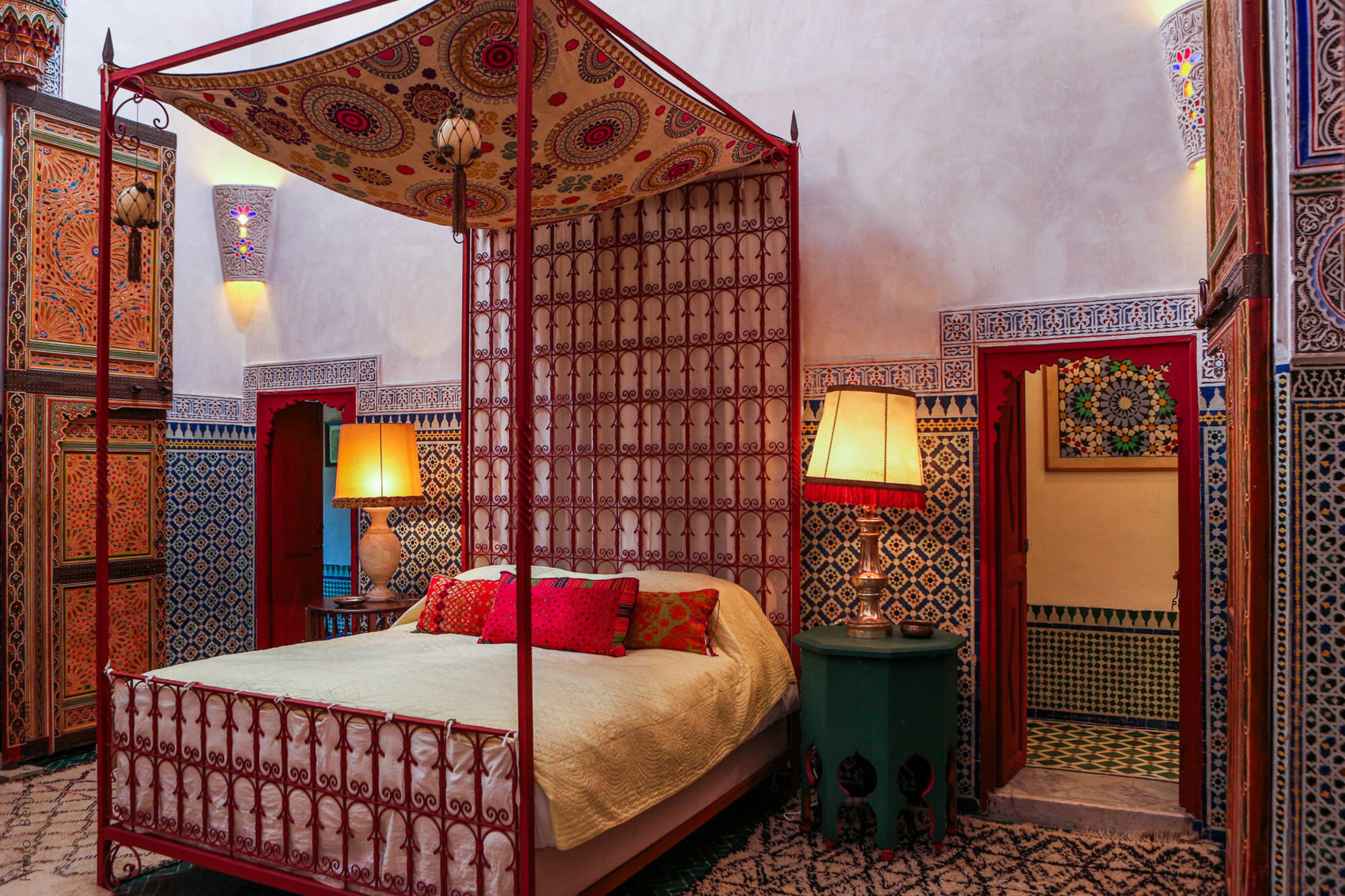 Riad Jardin Des Biehn Fes Exterior photo